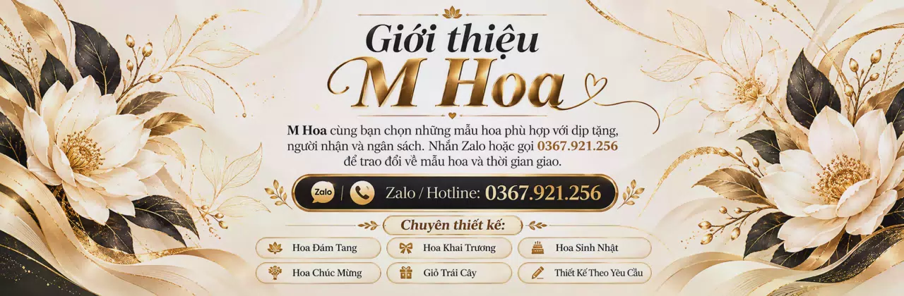 Ảnh bìa Shop hoa tươi Xã Thanh Bình Ninh Bình - Thêm sắc hoa cho ngày vui